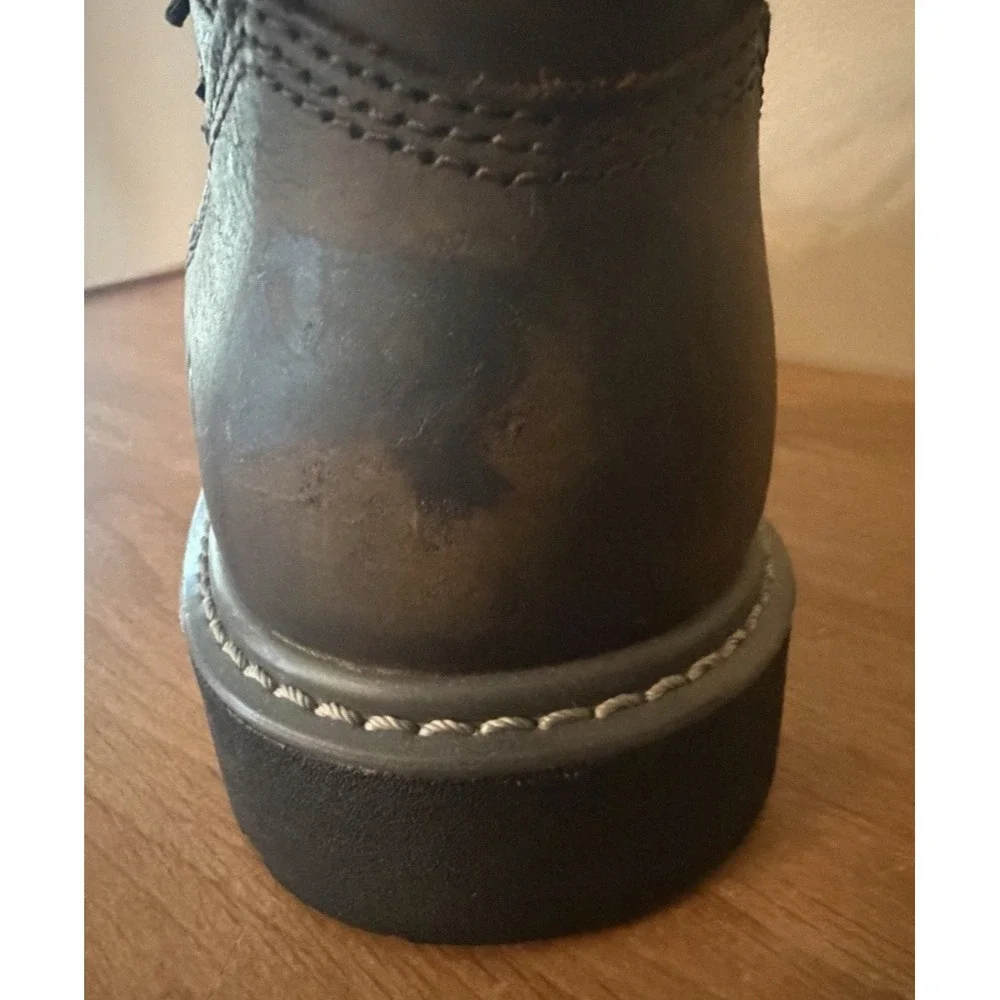 Wolverine Men's Leather Work Boots - Waterproof Steel Toe 6